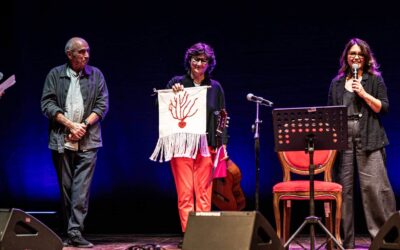 Rachele Colombo riceve ad Alghero il premio alla carriera del Mare Llengua Festival